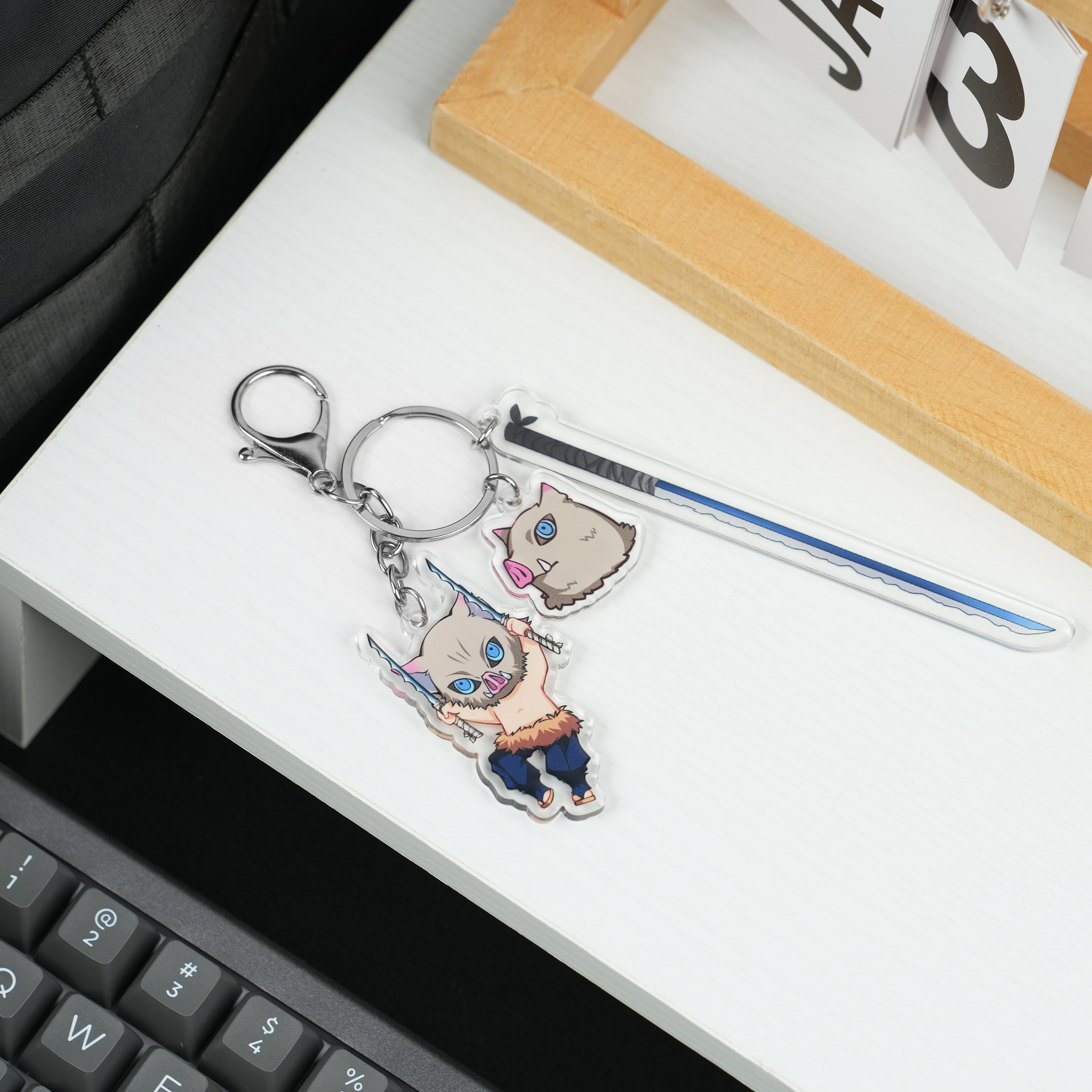 Inosuke Acrylic Bag Tag