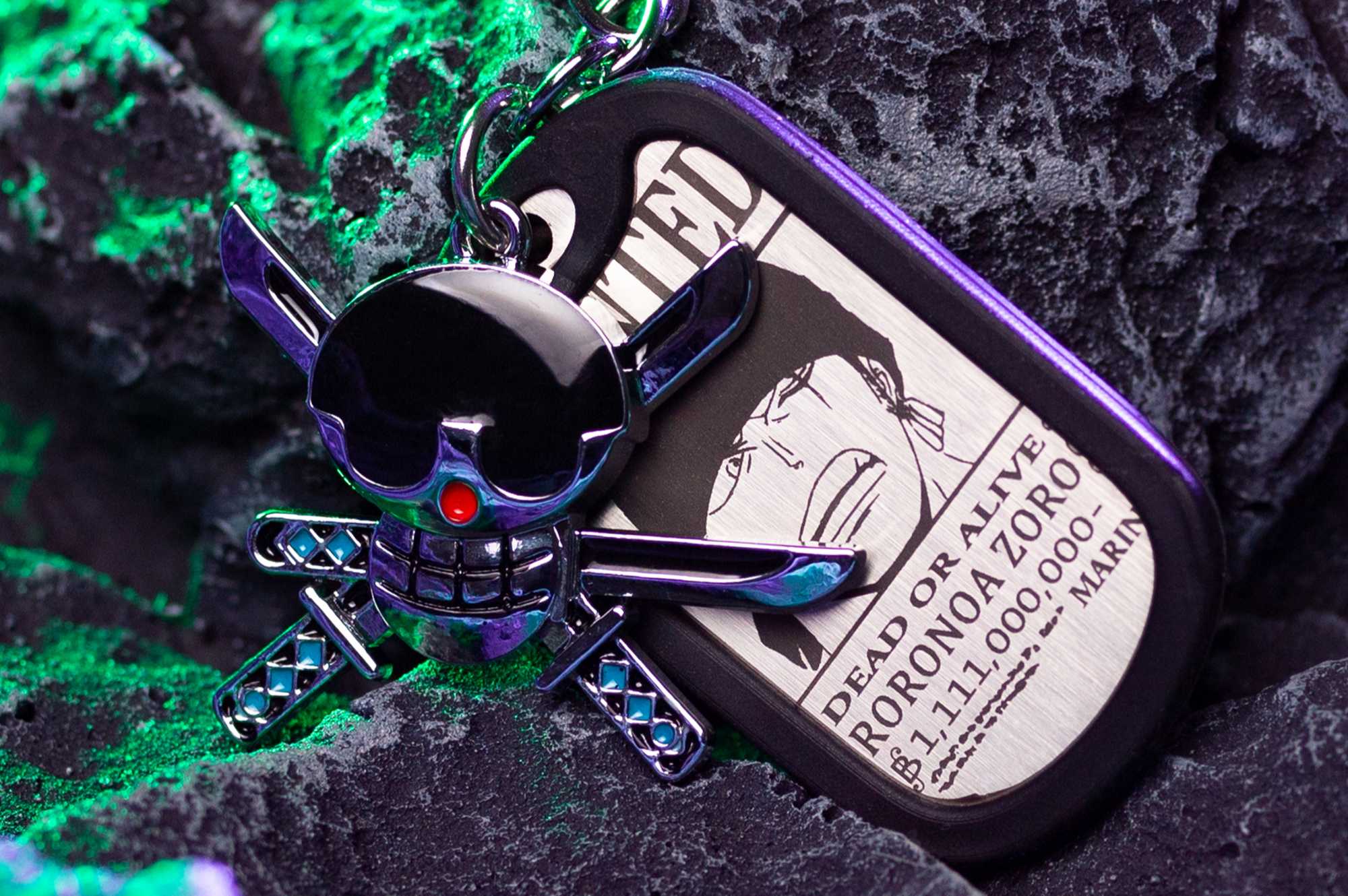 Roronoa Zoro Charm & Poster – Weeb Keychains