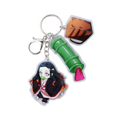 Nezuko Acrylic Bag Tag